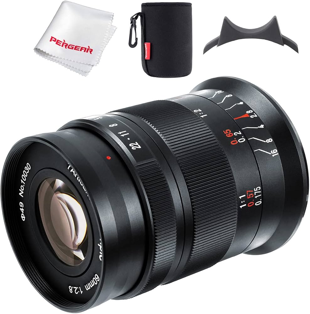 Amazon.co.jp: 「2年保証付」7artisans 60mm F2.8 II マクロレンズ APS