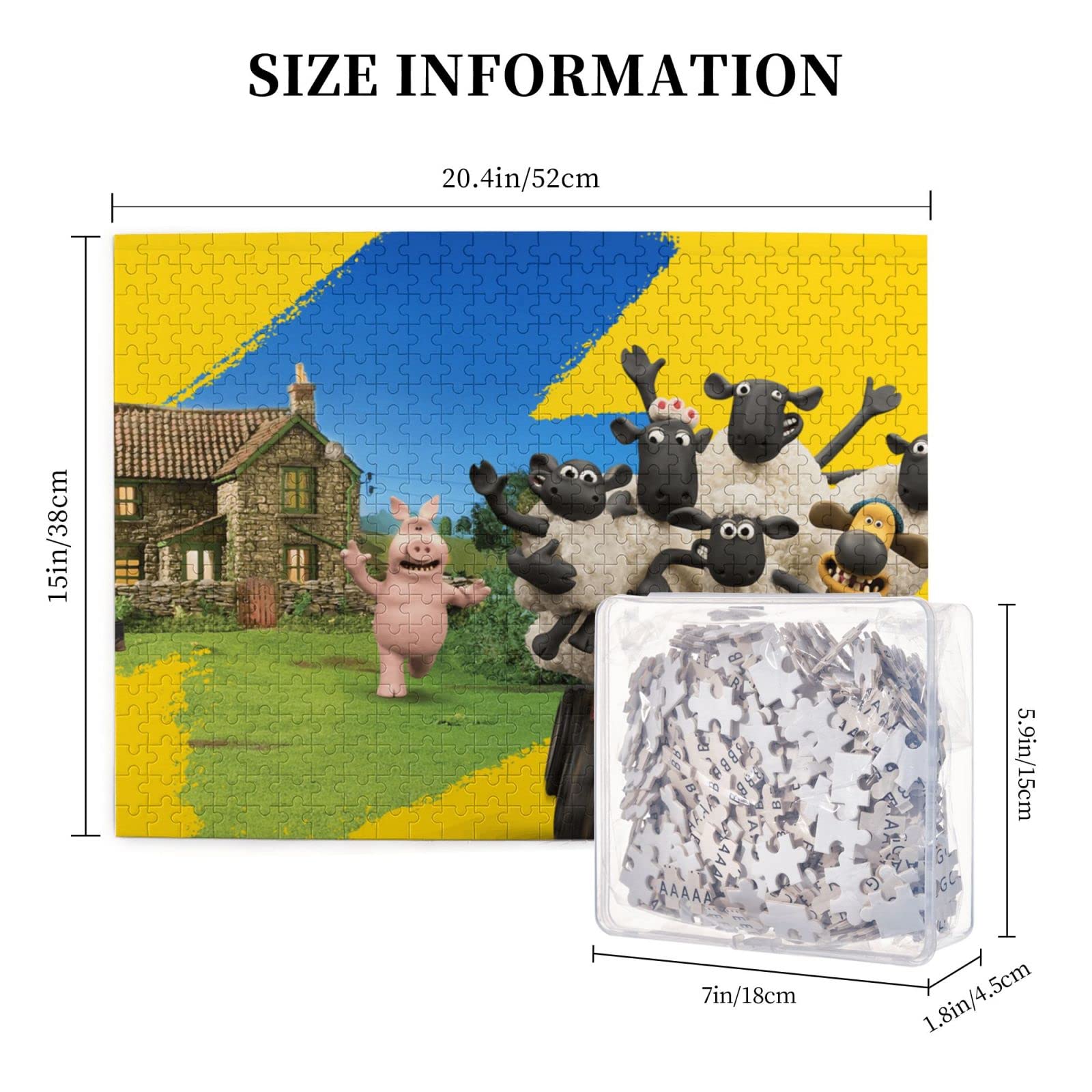 Amazon.co.jp: ひつじのショーン ジグソーパズル500ピース