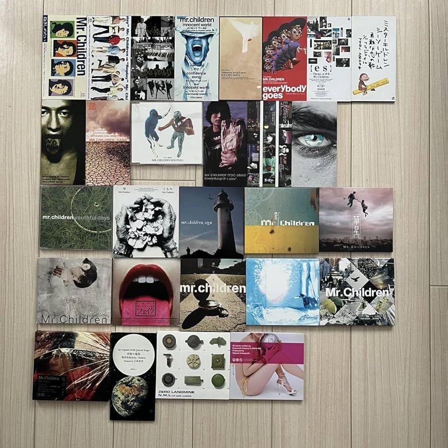 Amazon.co.jp: 28枚 セット シングル ミスチル Mr.Children ミスター