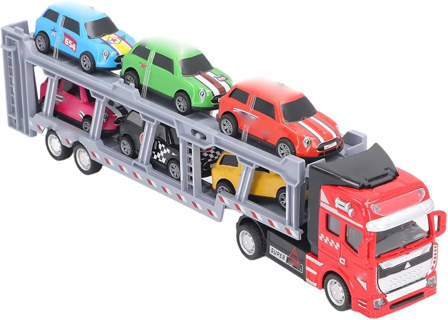 Amazon.co.jp: カーキャリア トラックおもちゃ 輸送カーキャリア