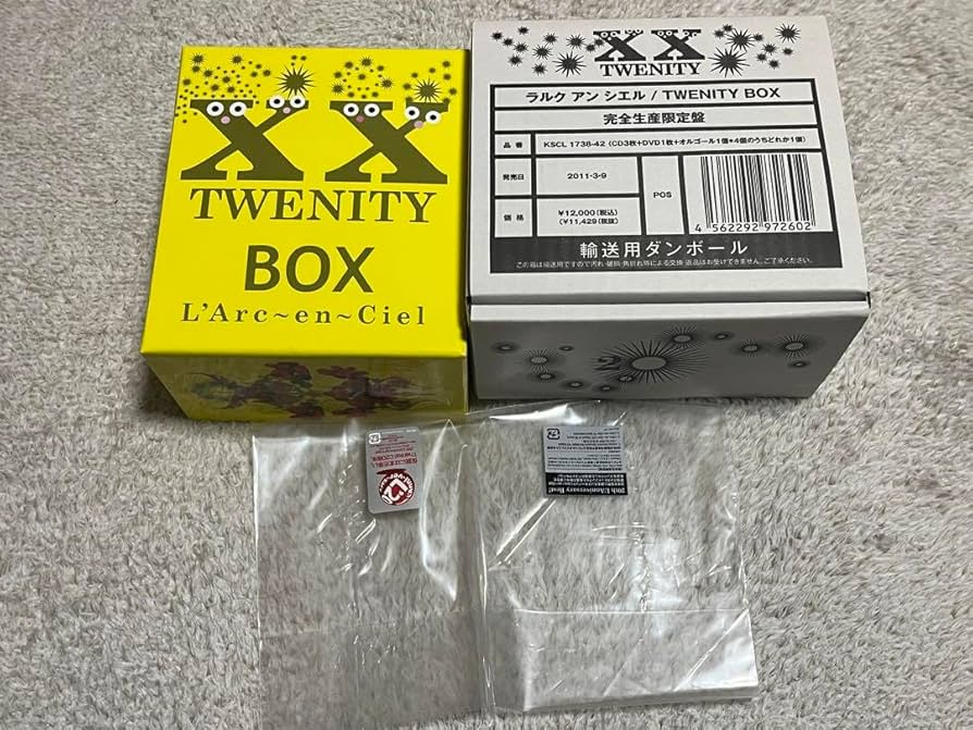Amazon | L'Arc〜en〜Ciel TWENITY BOX 完全生産限定盤 オルゴール
