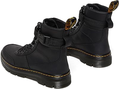 Amazon | Dr. Martens Unisex Combs Tech Leather Fashion Boot, Black