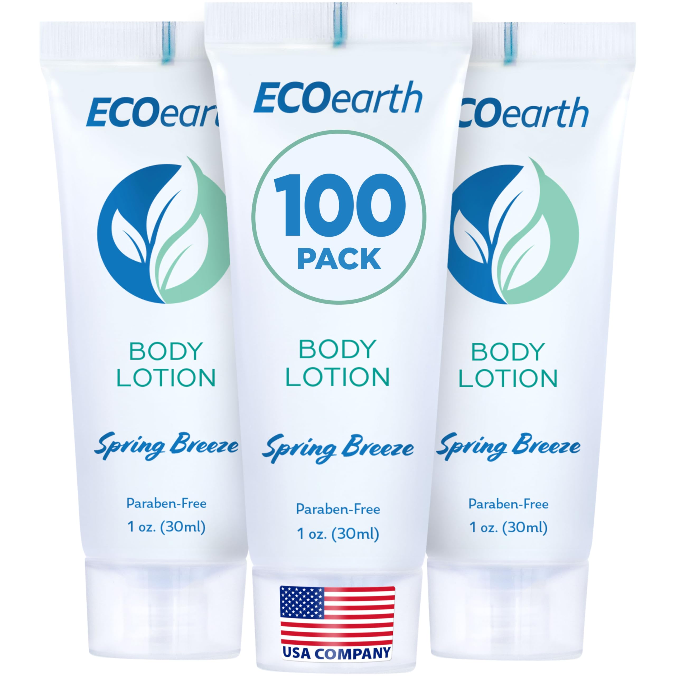 Amazon.com : EcoEarth Travel Size Lotion (1 fl oz, 100 PK, Spring