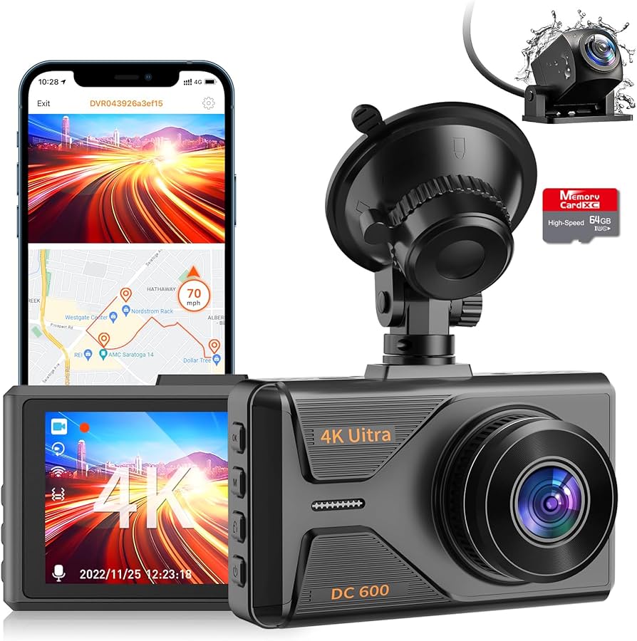 Amazon.co.jp: VANBAR ドライブレコーダー 革新版 4K【GPS追跡＆音声