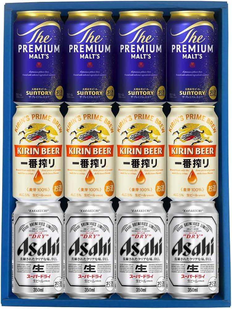 アサヒスーパードライ ザ•プレミアム•モルツ ビールまとめ売り アサヒ