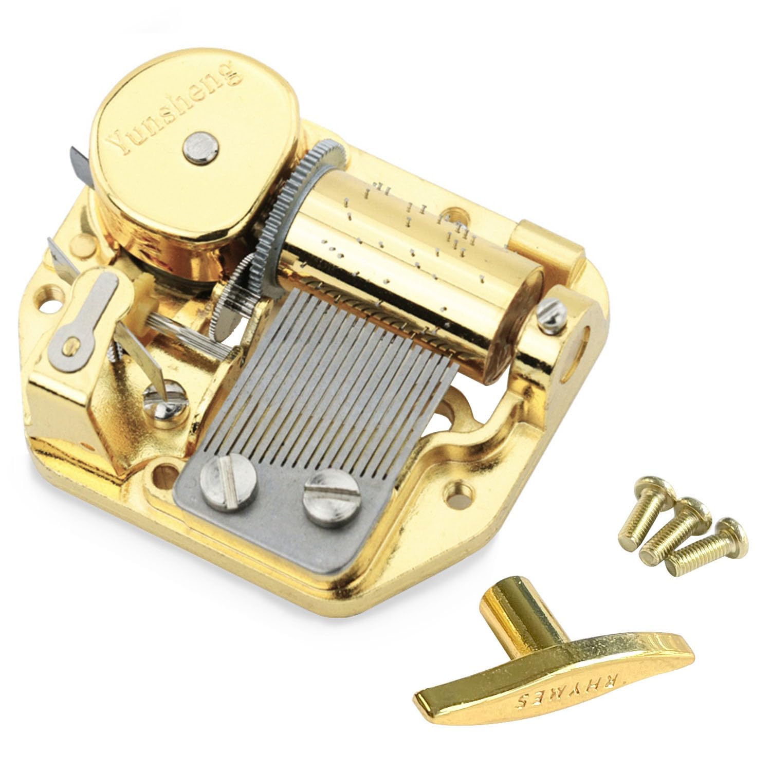 Amazon.com: Pursuestar Jingle Bells Wind Up Music Box Movement, 18