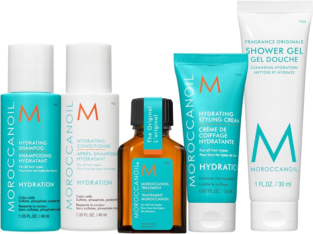 Amazon.com: Moroccanoil Mini Best Sellers - Deluxe Sampler Set