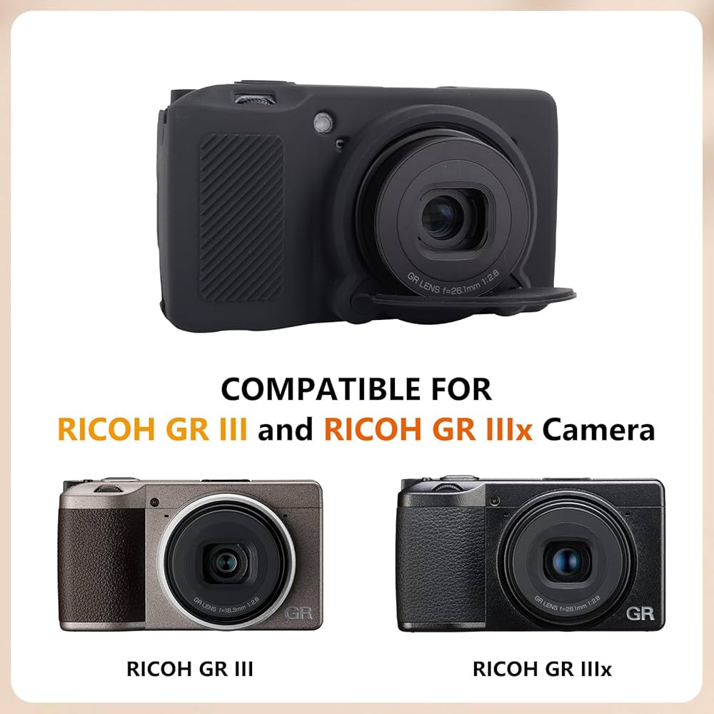 Amazon.com : MUZIRI KINOKOO Silicone Case Compatible for Ricoh GR