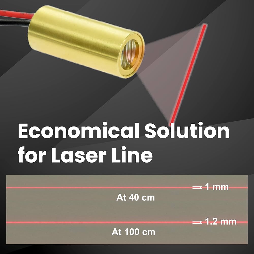 Amazon | Quartonレーザーモジュール VLM-650-28 LPT (経済的な赤色