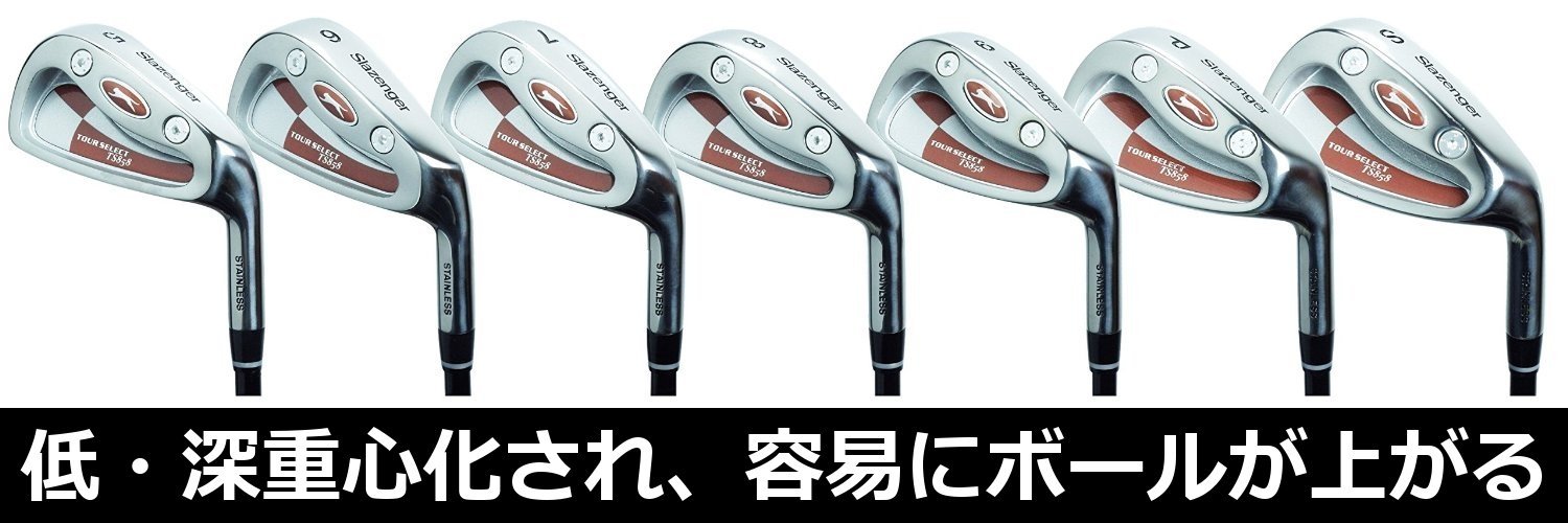 Amazon.co.jp: Slazenger(スラセンジャー) ゴルフクラブセット 12本