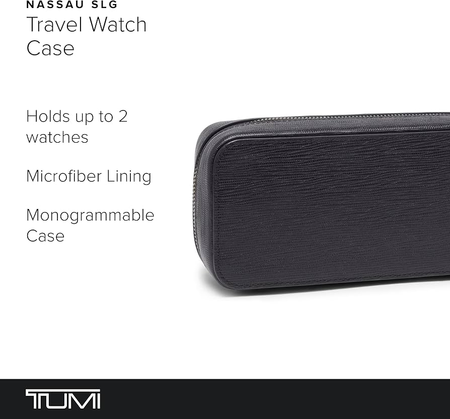 Amazon.com: TUMI - Nassau Travel Watch Case - Men's Premium