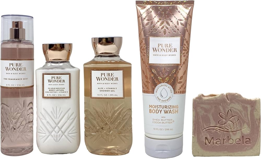 Amazon.com : Bath & Body Works Pure Wonder Deluxe Gift Set