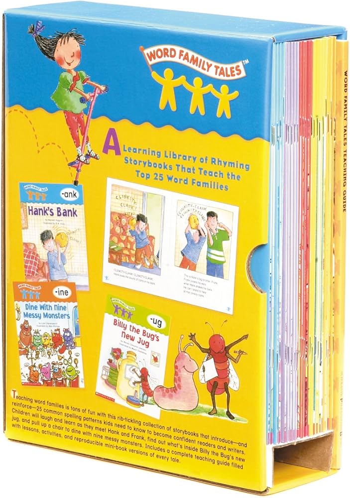 Word Family Tales Box Set: A Series of 25 Books and a Teaching