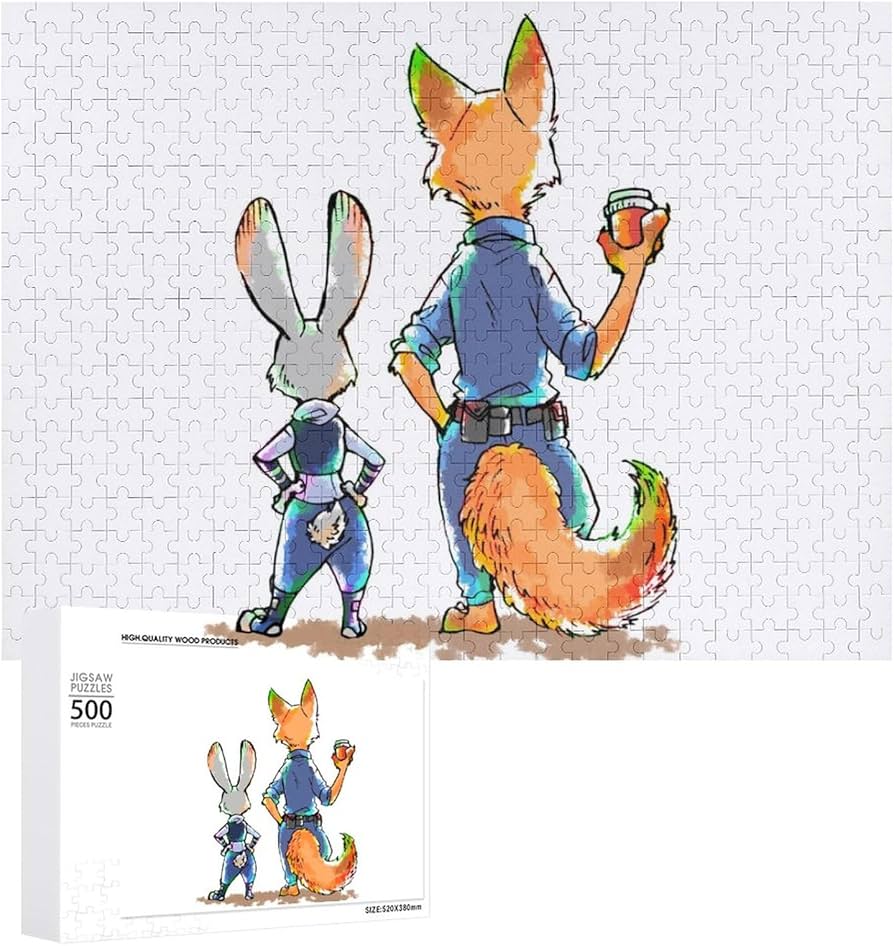 Amazon | ジグソーパズル 木製パズル ズートピア (2) 500ピース 1000