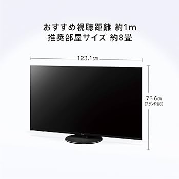 Amazon | パナソニック 55V型 4Kダブルチューナー内蔵 倍速表示 液晶