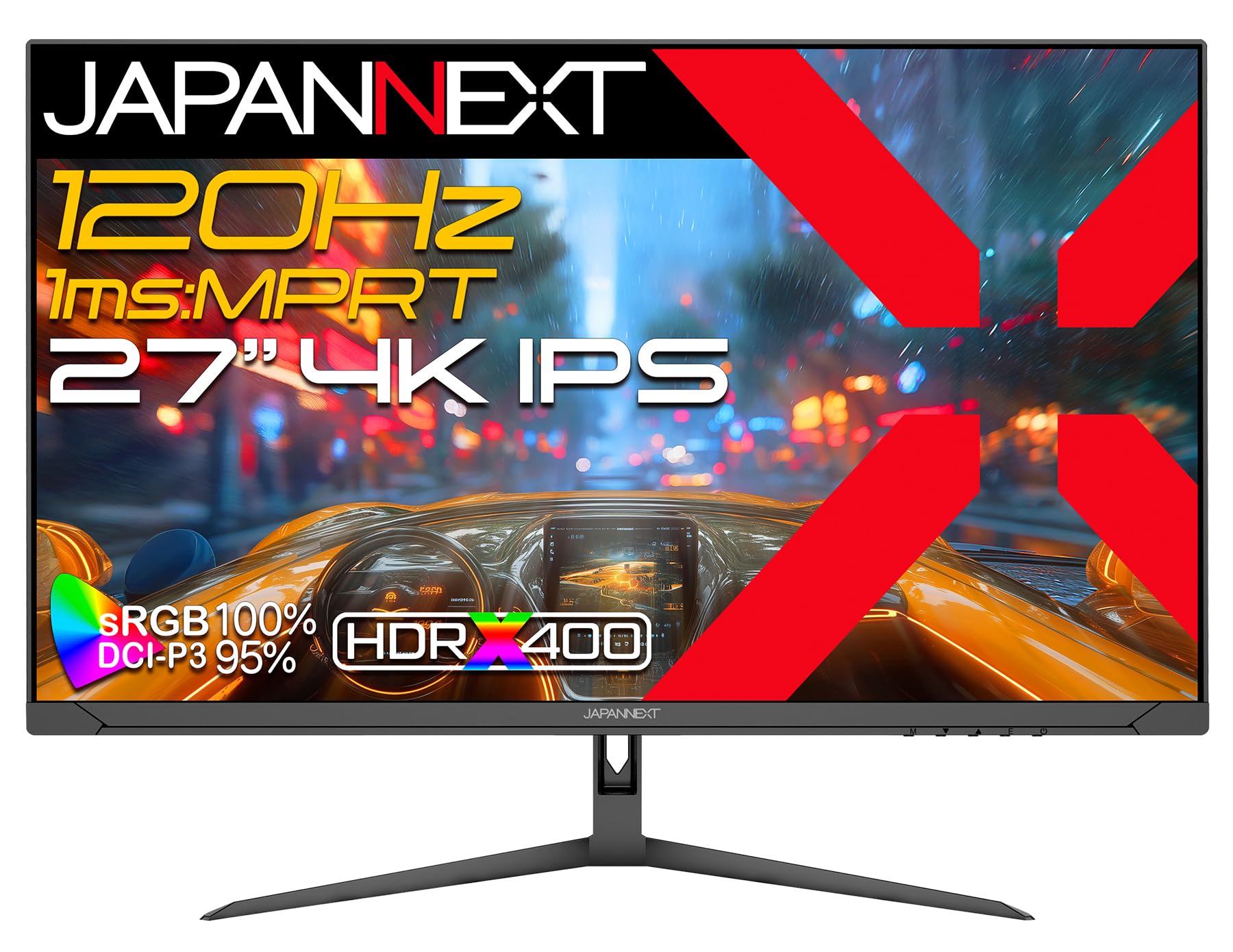 Amazon.co.jp: JAPANNEXT 27インチ IPSパネル搭載 120Hz/1ms(MPRT)対応