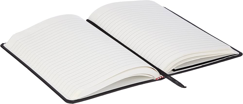 amazon basics Classic Notebook, Ruled - (130 Mm X 210 Mm) - 240