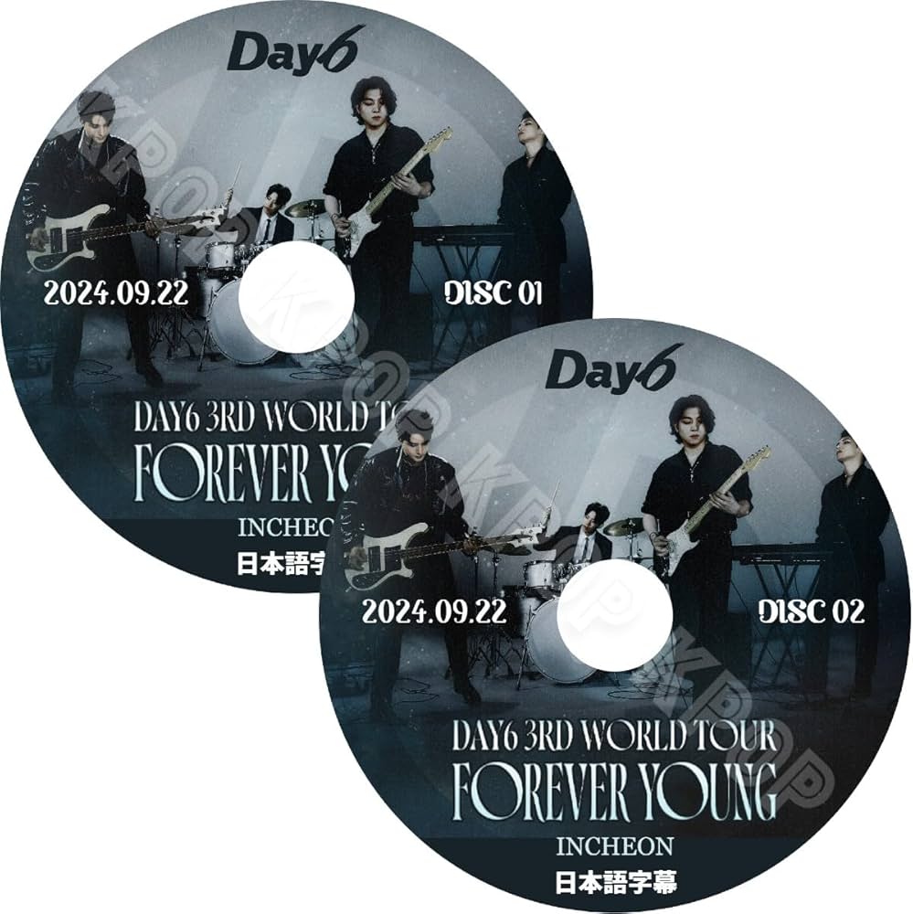 Amazon | DAY6 DVD 3RD WORLD TOUR デイシックス LIVE ライブ 2024.09