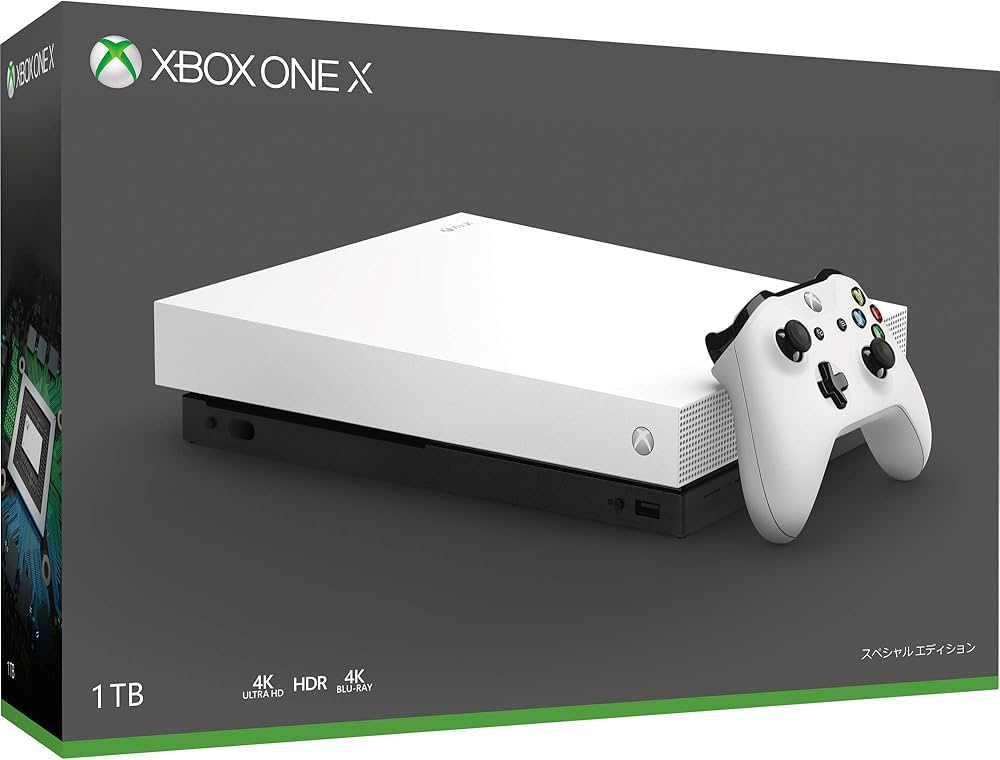 Amazon.co.jp: Xbox One X ホワイト スペシャル エディション (FMP