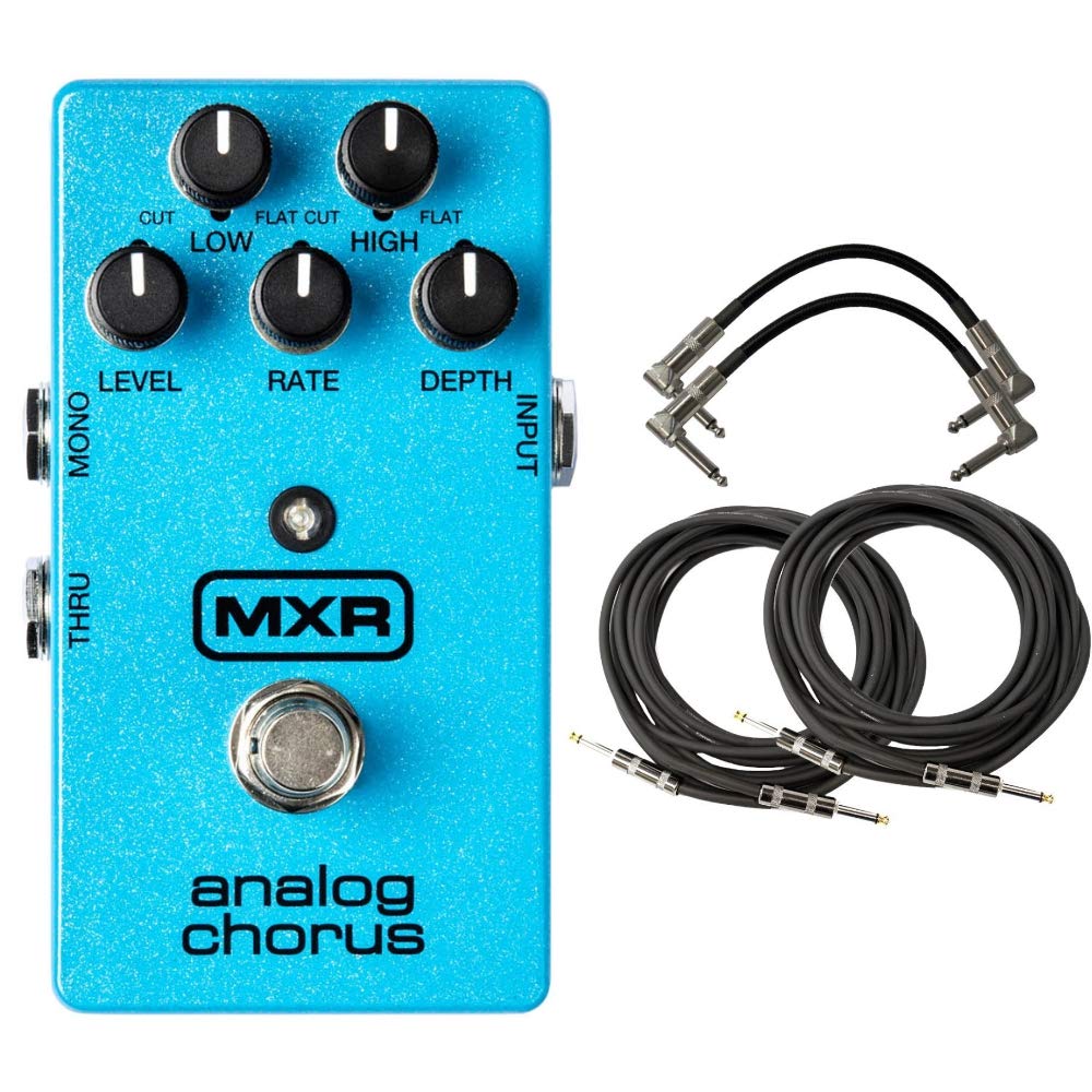 Amazon.com: MXR M234 Analog Chorus Pedal Bundle with 4 Cables