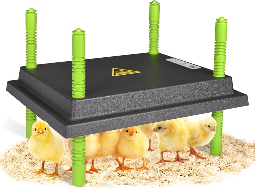 Amazon | ヒヨコ用加熱プレート 育雛加熱板 高さ・角度調節可能 ヒナ