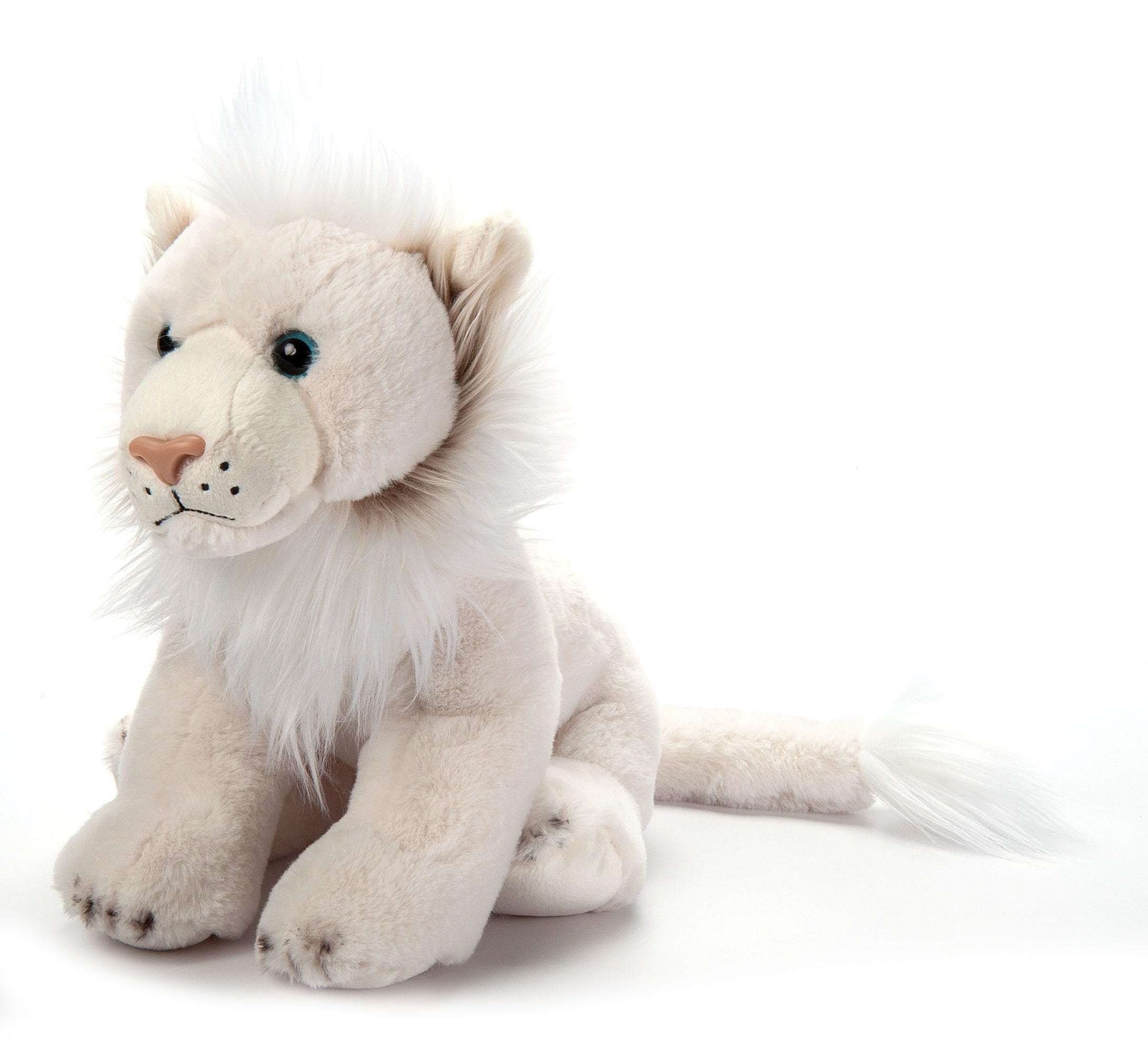 Amazon.co.jp: ふれあい動物園 ホワイトライオン ぬいぐるみ 子供用