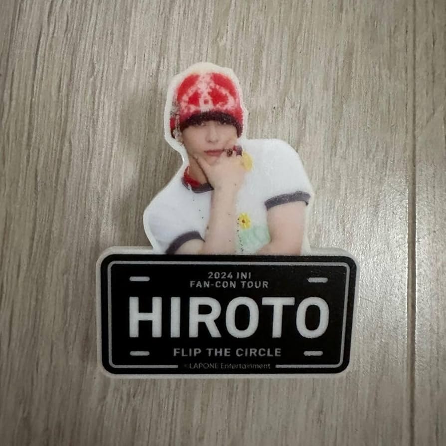 Amazon.co.jp: INI ファンコン FLIP THE CIRCLEネームプレート 西洸人