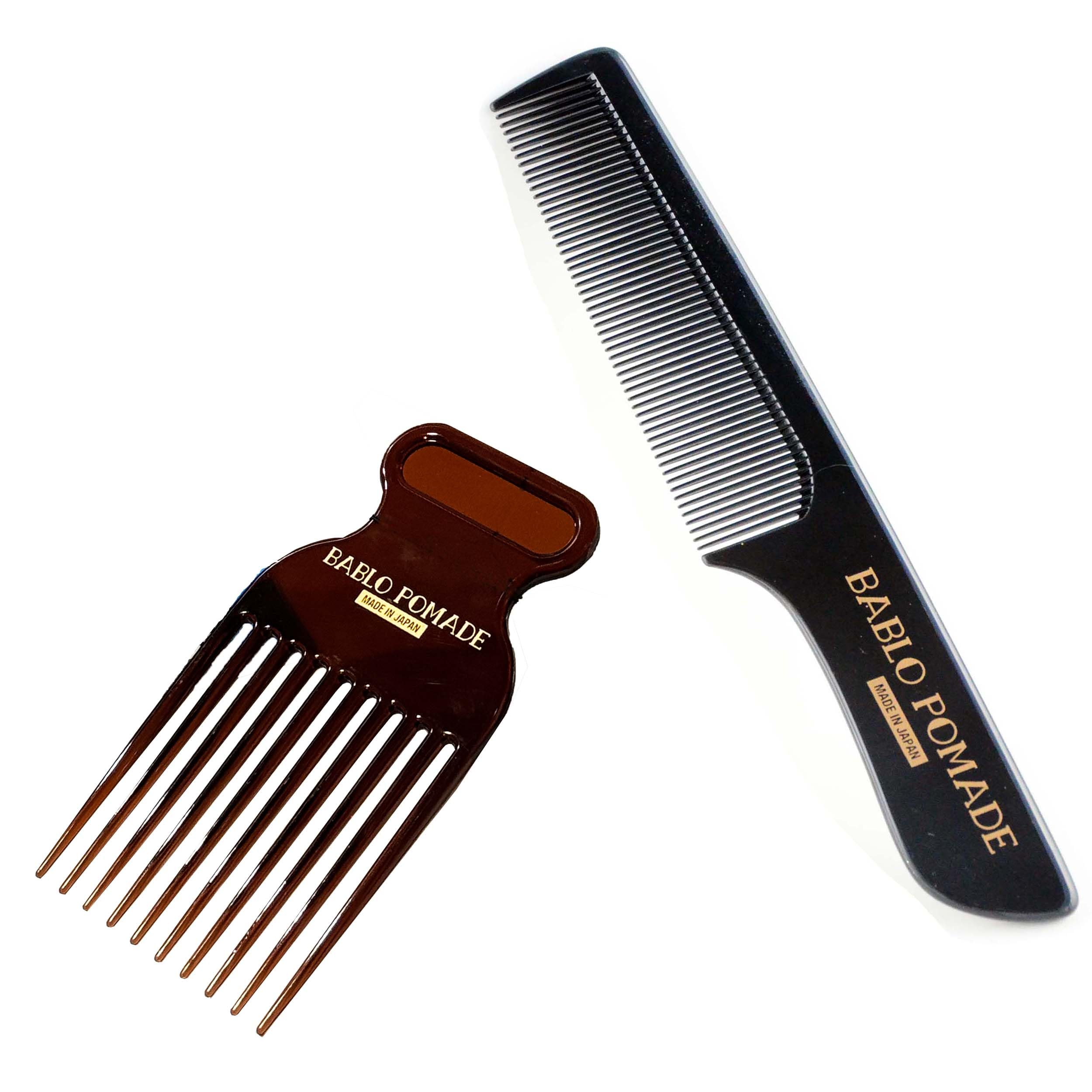 Amazon | BABLO POMADE アフロコーム コーム セット クシ メンズ