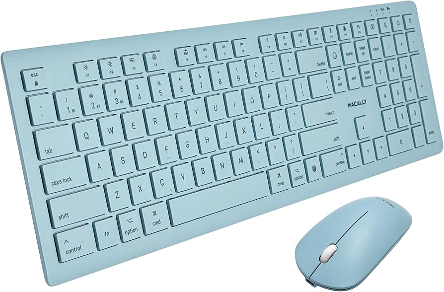 Amazon.com: Macally Wireless Keyboard and Mouse Combo for Mac mini