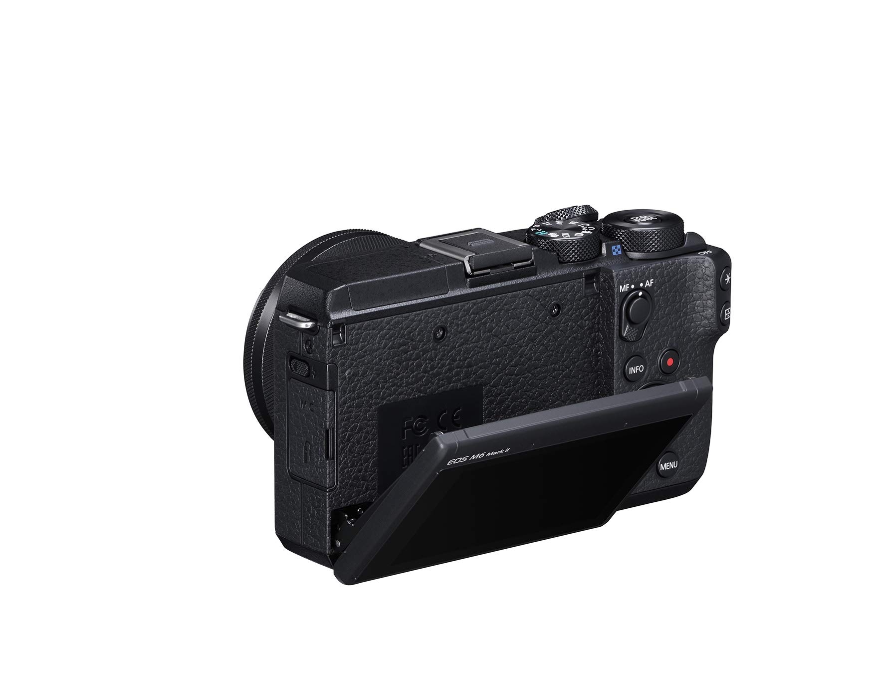 Amazon.com : Canon EOS M6 Mark II (Black)+Ef-M 15-45mm F/3.5-6.3