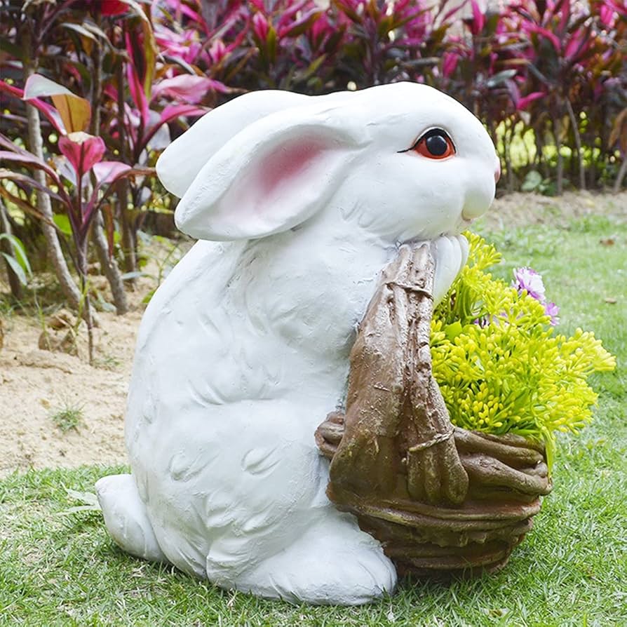 Amazon.com: PacuM Rabbit Flower Pot Succulent Planter Garden