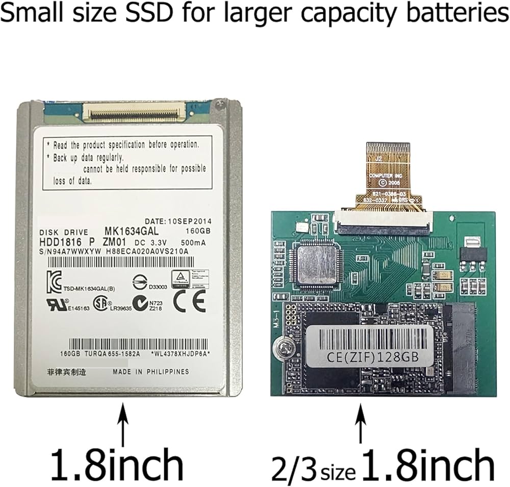 Amazon | SELLTOONE 128GB SSD iPod Classic 6th 7th iPod Video 5Gen