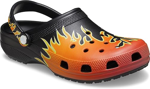 Amazon.com | Crocs Unisex Classic Clog - Seasonal Graphic Black