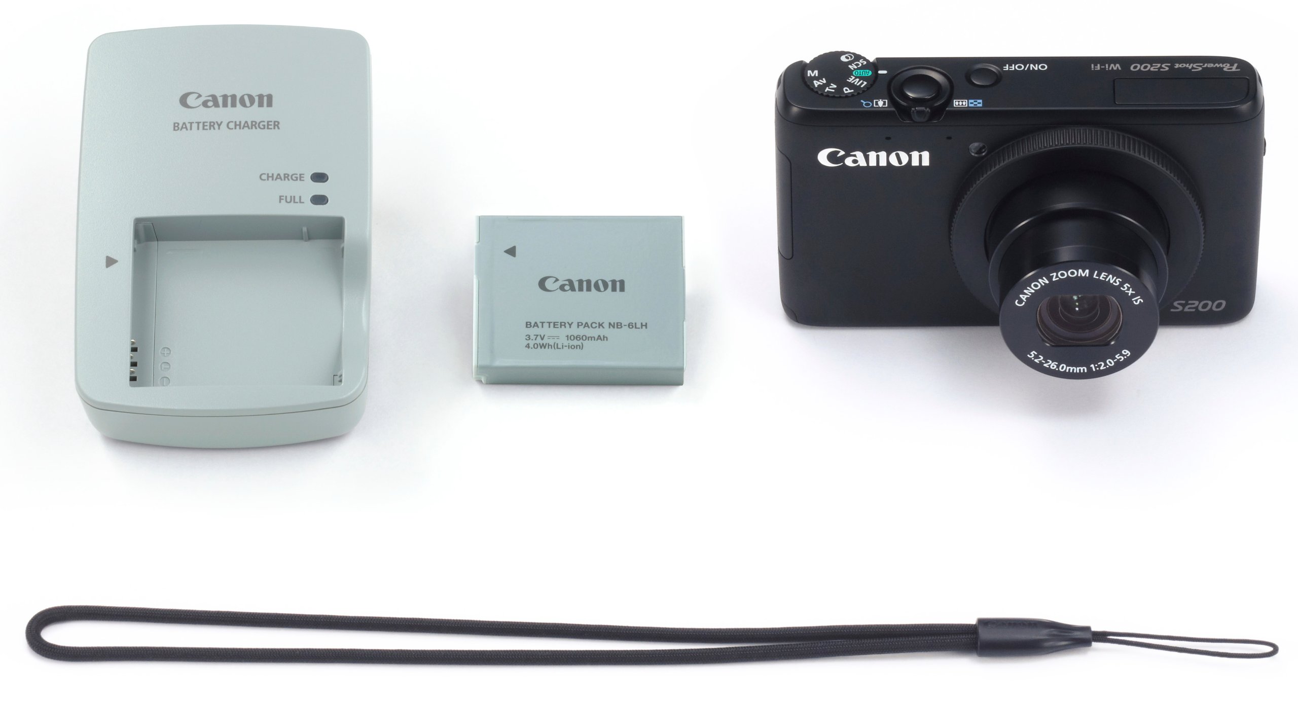 Amazon | Canon デジタルカメラ PowerShot S200(ブラック) F値2.0 広角