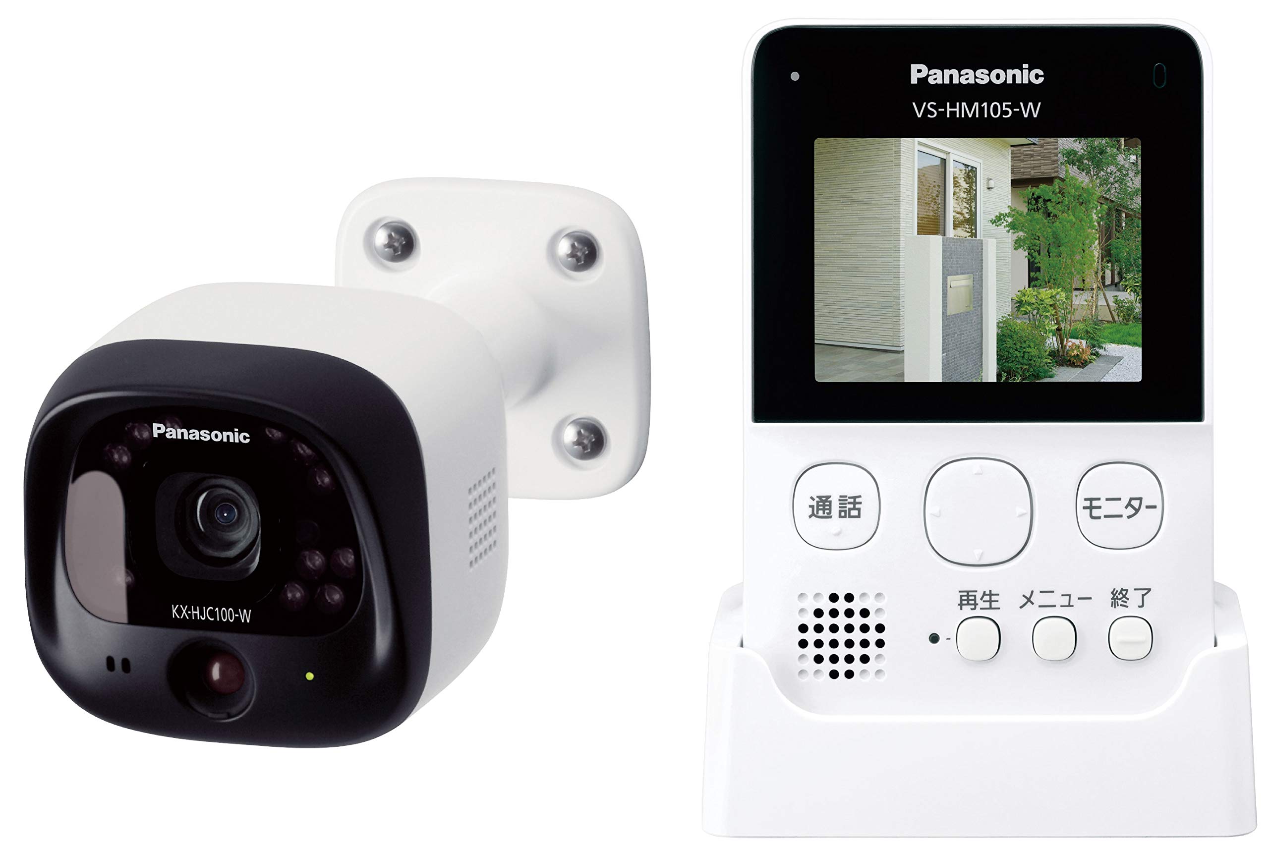Amazon.co.jp: パナソニック モニター付き屋外カメラ VS-HC105-W : DIY