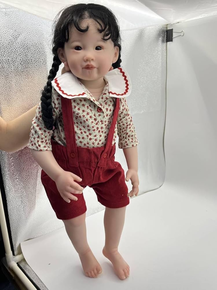 ☆新品☆リボーンドール フルボディー 天使の笑顔のベビーちゃん❷45cm