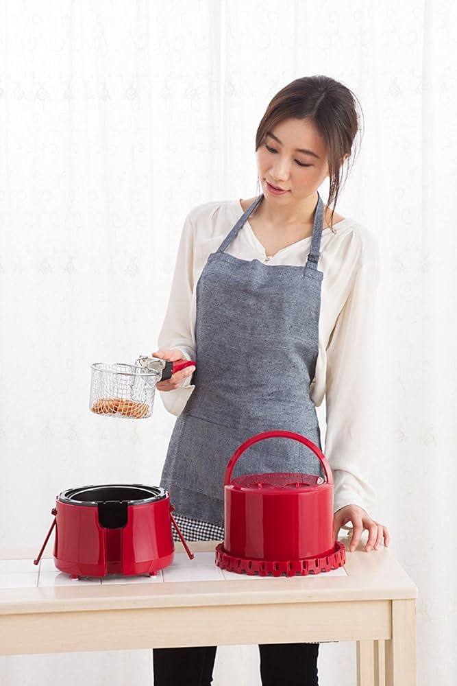 Amazon.co.jp: ROOMMATE ゼロフライヤーミニ レッド : ホーム＆キッチン