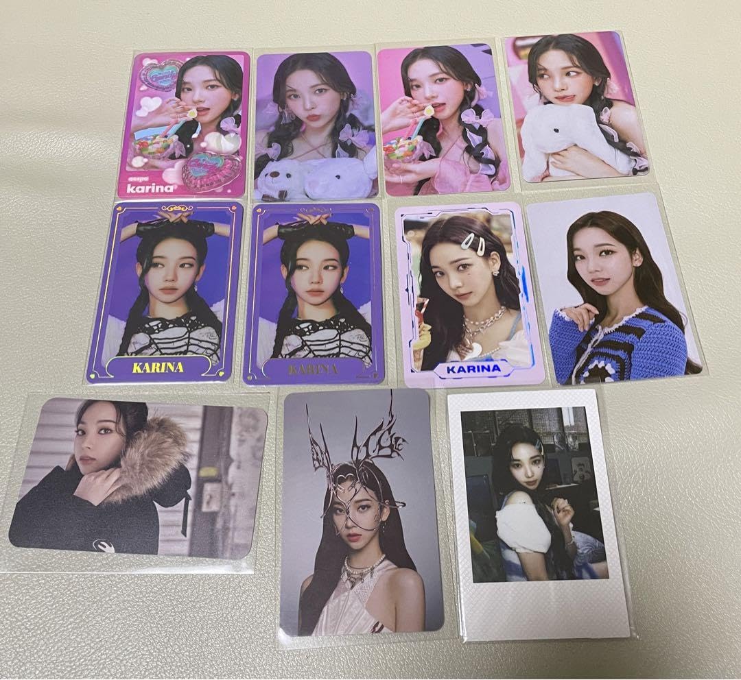 Amazon.co.jp: aespa エスパ カリナ トレカ セット : おもちゃ