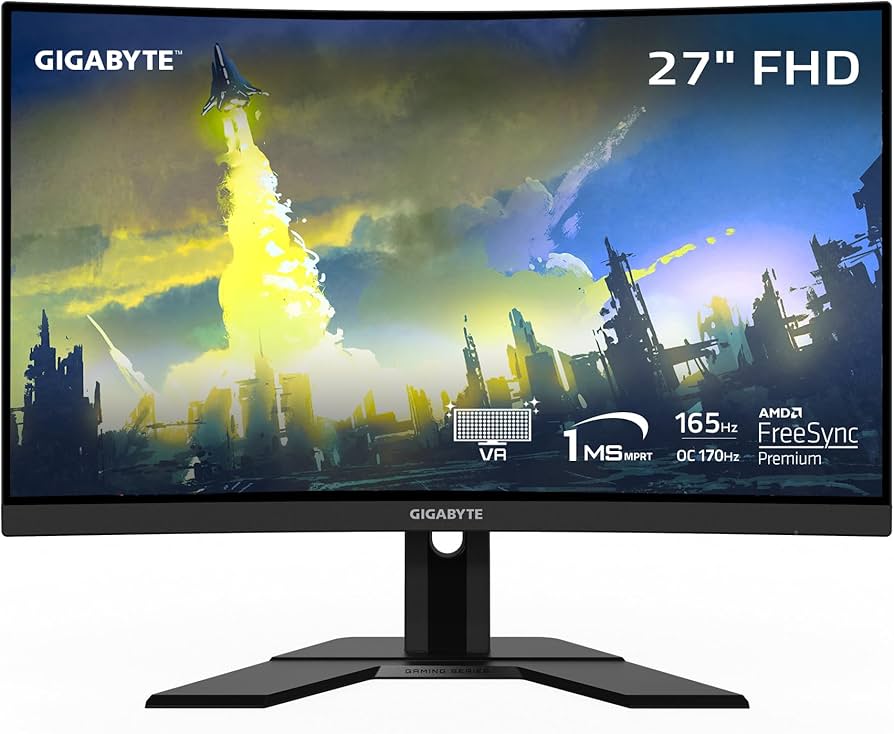 Amazon.com: Gigabyte G27FC A Monitor curvo, 27