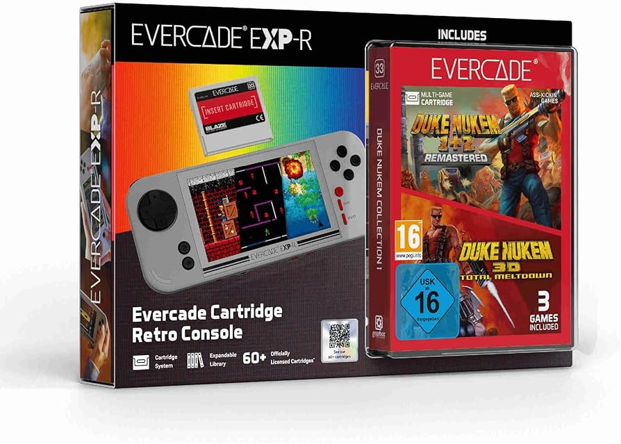 Amazon | Blaze Evercade EXP-Rとデュークヌケムコレクション1