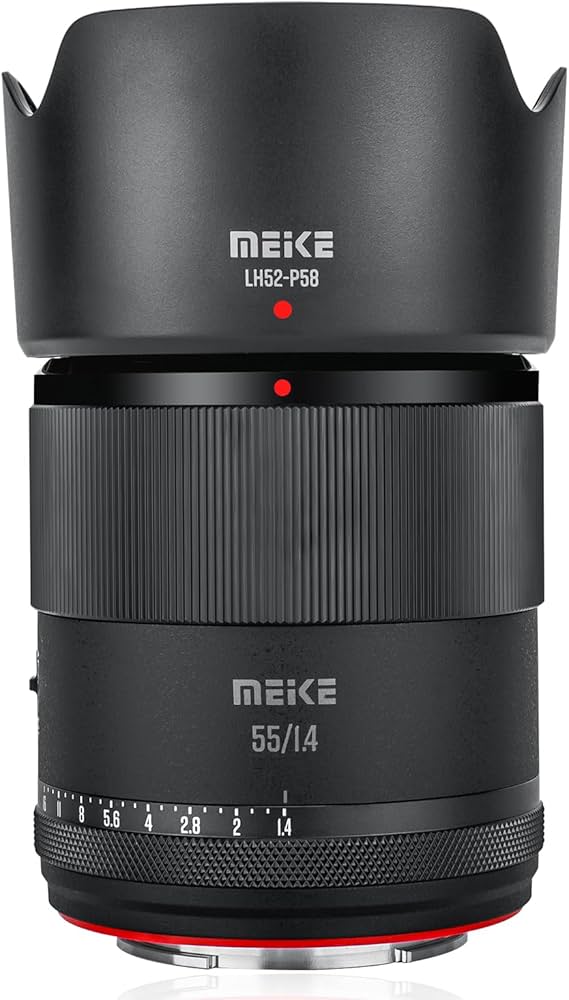 Amazon.co.jp: Meike 55mm F1.4 標準絞りAPS-Cフレームオート