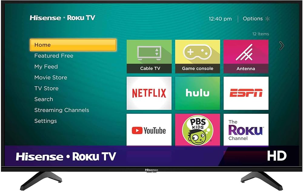 Amazon.com: Hisense 43-Inch Class H4 Series LED Roku Smart TV with