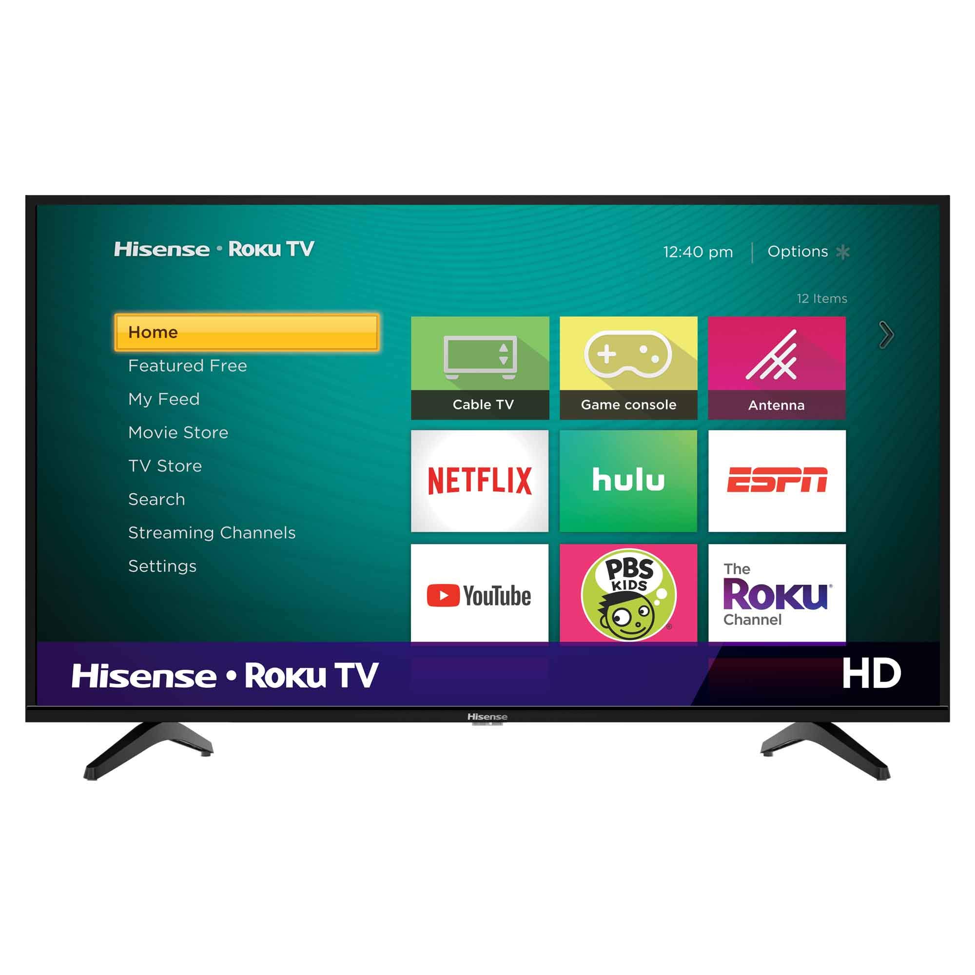 Amazon.com: Hisense 32-Inch Class H4 Series LED Roku Smart TV with