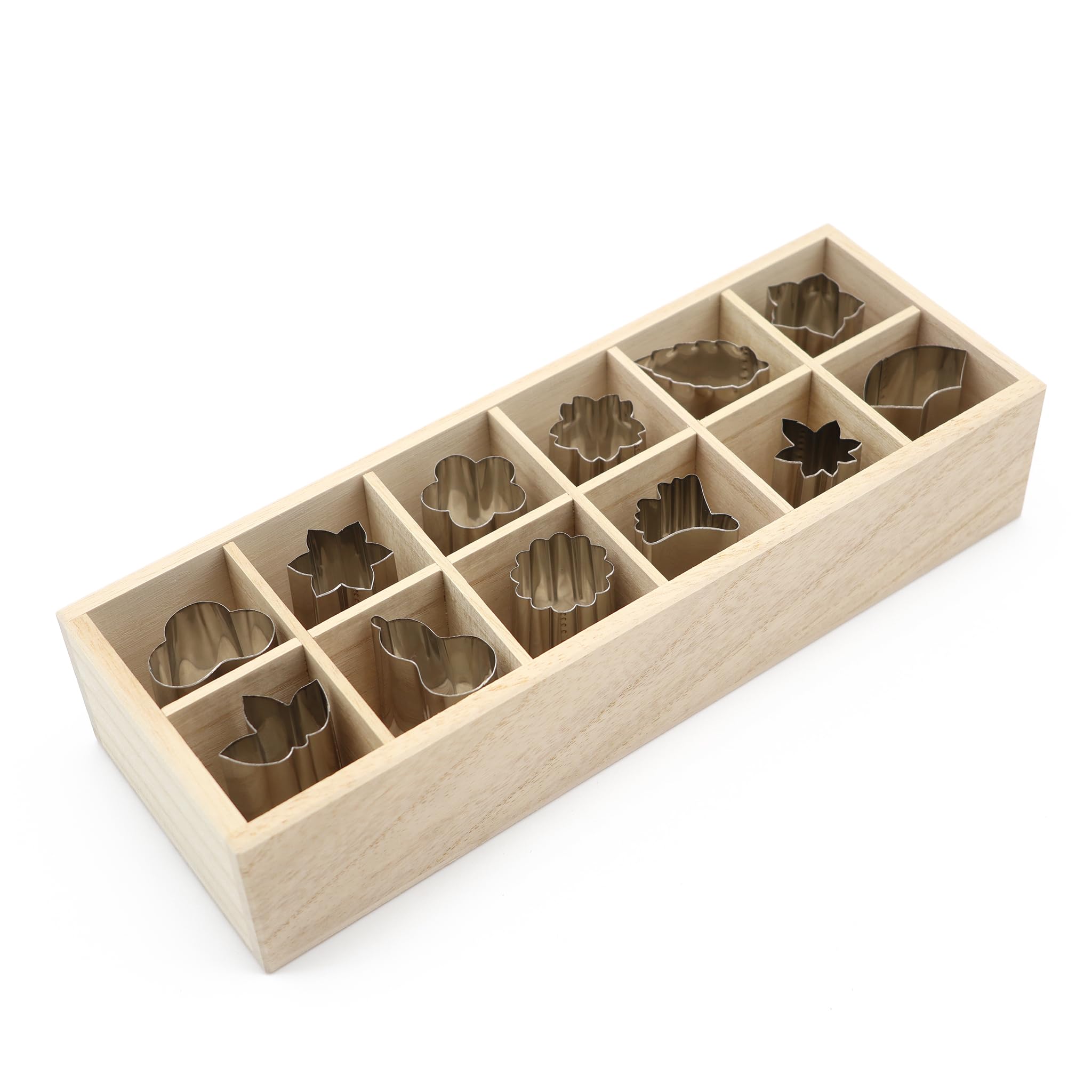 Amazon | 日本橋 木屋 抜き型 12点セット 季節の抜型 野菜の型抜き