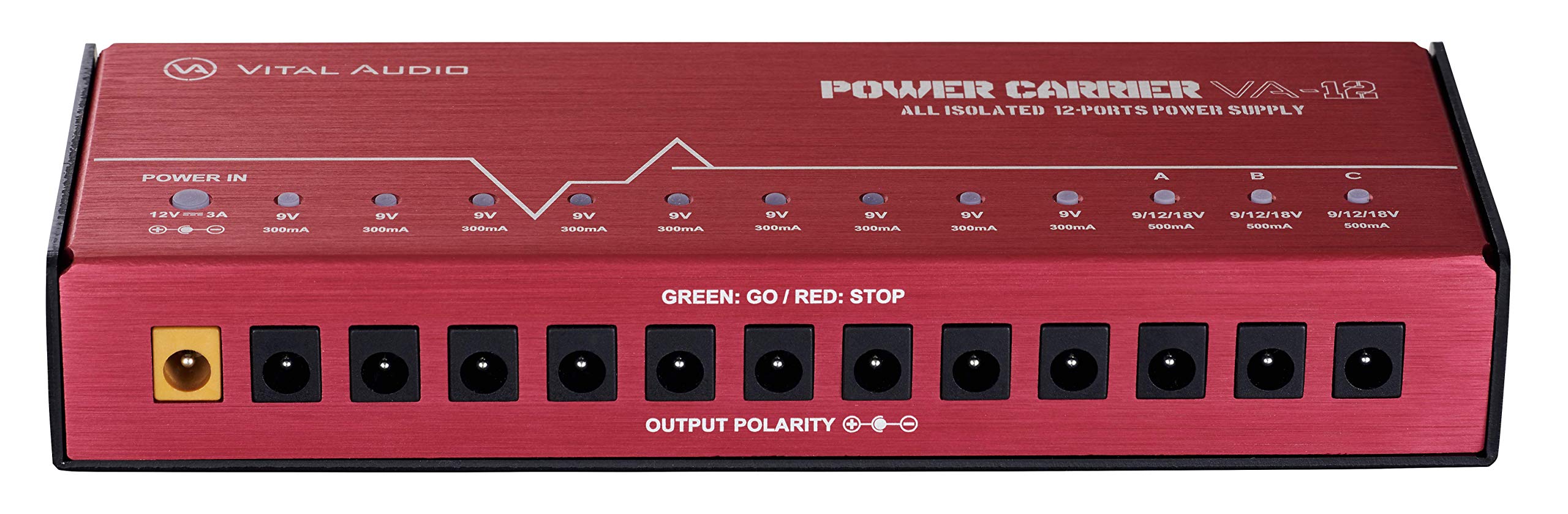 Amazon.co.jp: Vital Audio POWER CARRIER VA-12 エフェクトペダル用