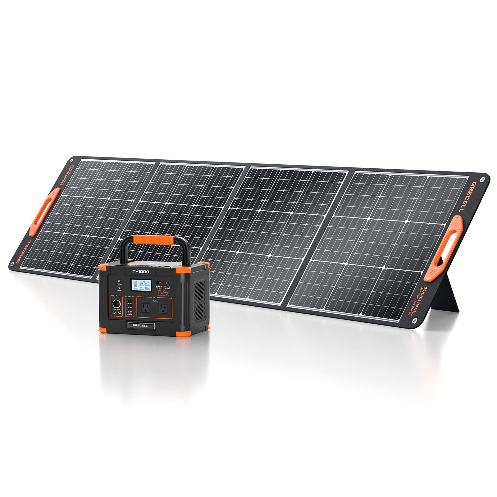 Amazon.com : GRECELL 1000W Solar Generator with 200W Portable