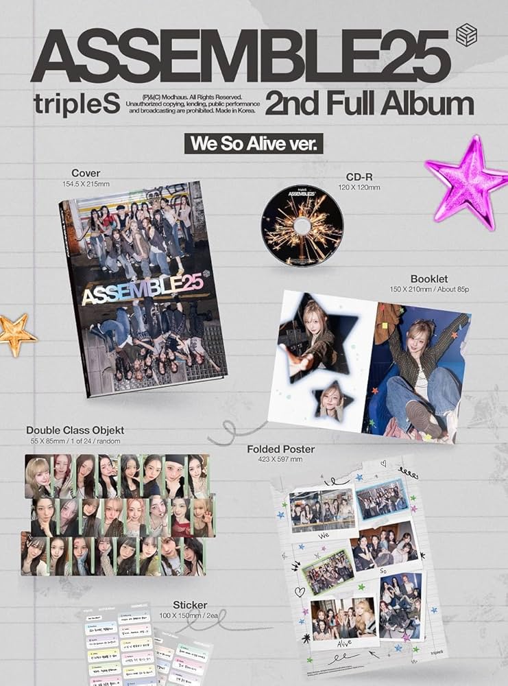 Amazon.co.jp: トリプルエス tripleS Assemble25 2nd Full Album [韓国