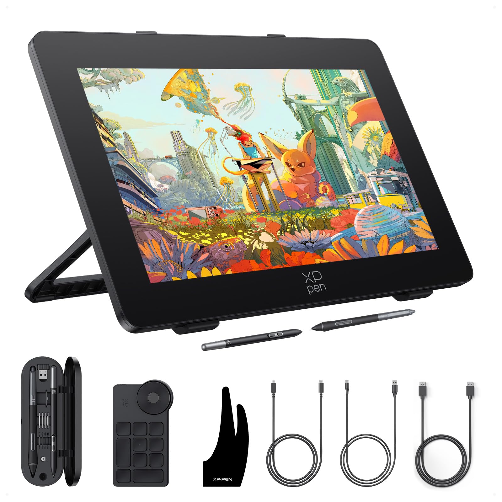 XPPen 4K UHD Artist Pro 24 Gen2 Drawing Tablet with Screen, 23.8