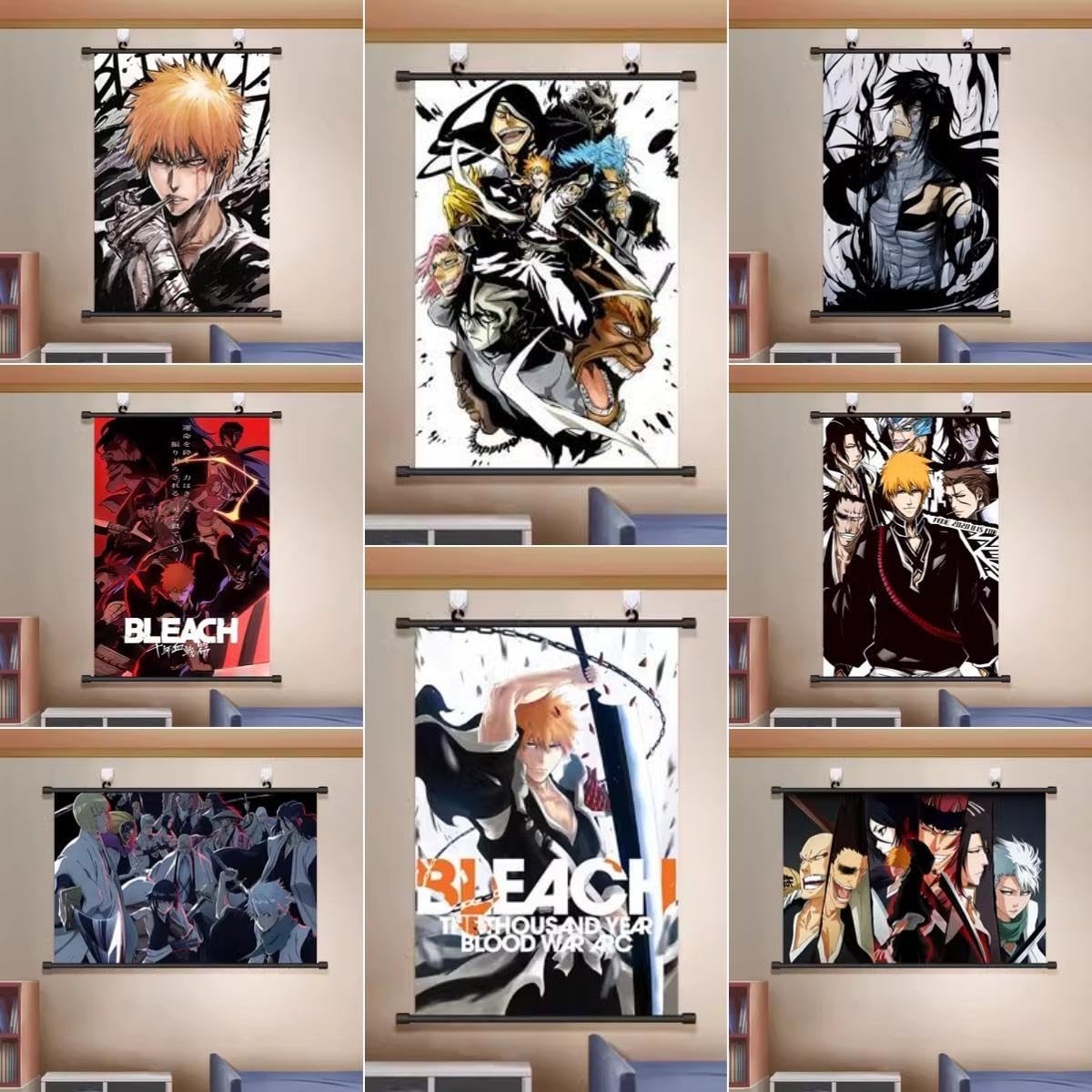 Amazon.co.jp: ブリーチ 千年血戦篇 part2 BLEACH タペストリー 掛ける