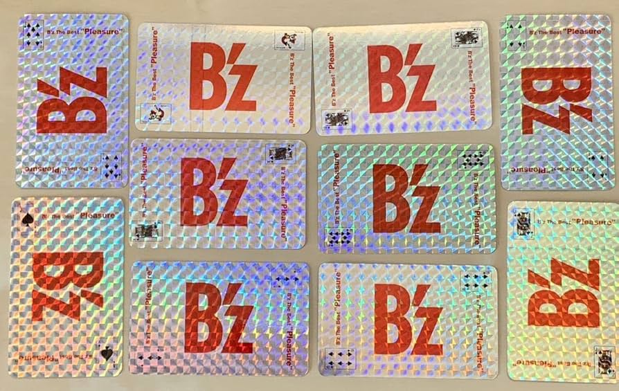 Amazon.co.jp: B'z The Best Pleasure 購入特典 プリズム トランプ